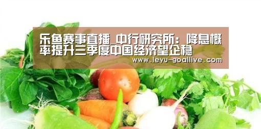 乐鱼赛事直播_中行研究所：降息概率提升三季度中国经济望企稳